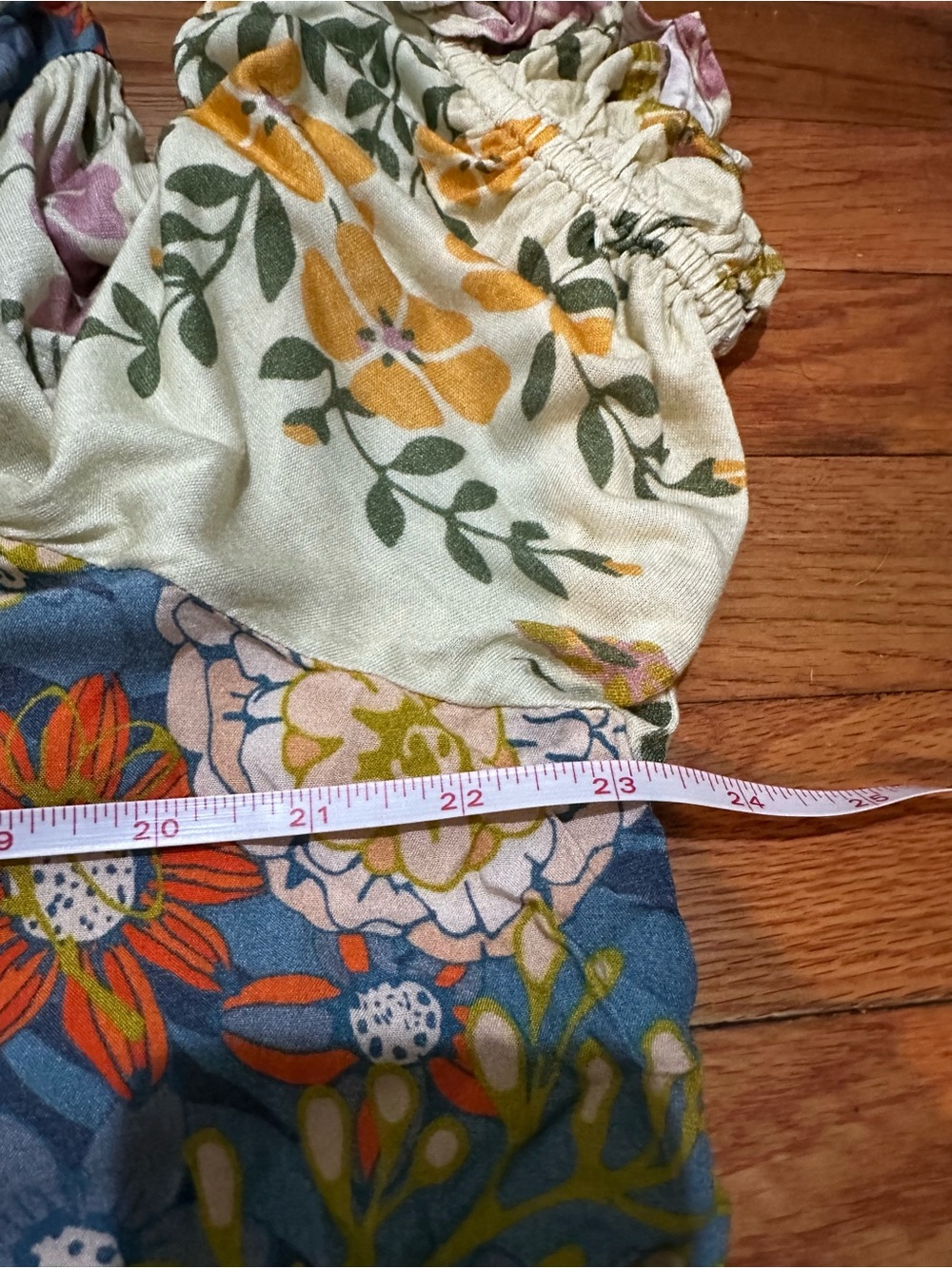 Blank London Floral Embroidered Boho Top Viscose Flowy 1X - Picture 7 of 8